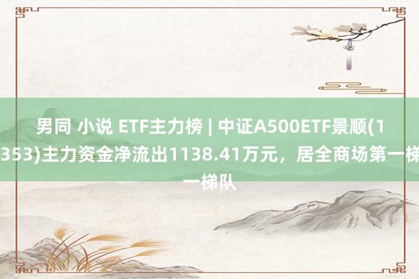 男同 小说 ETF主力榜 | 中证A500ETF景顺(159353)主力资金净流出1138.41万元，居全商场第一梯队